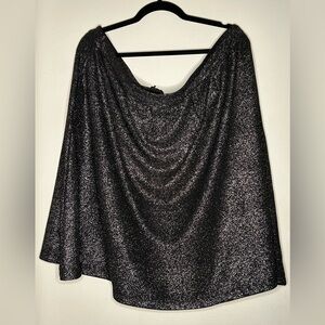 Penningtons knee length glittery skirt with zipper